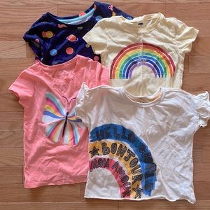 Bundle 4t girls tshirts